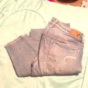 American eagle super super skinny jeggings